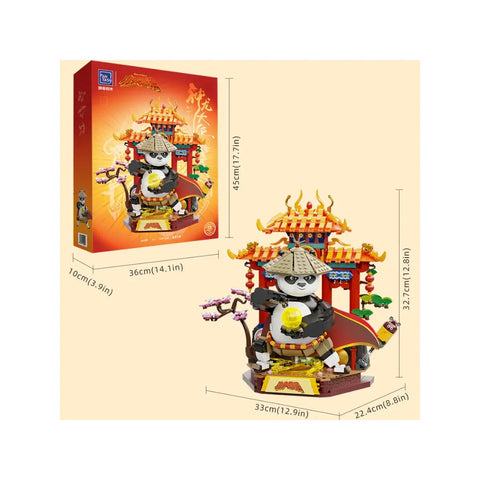 KungFu Panda Dragon Warrior Building Blocks 1269Pcs
