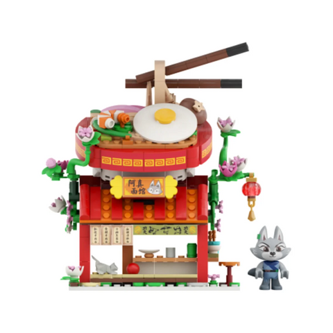 Kung Fu Panda Mini Street View – Zhen’s Ramen Stall Building Set