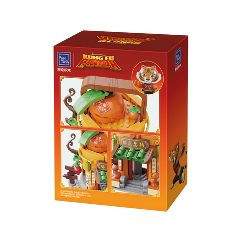 Kung Fu Panda Mini Street View - Tigress Fruit Store Building Set