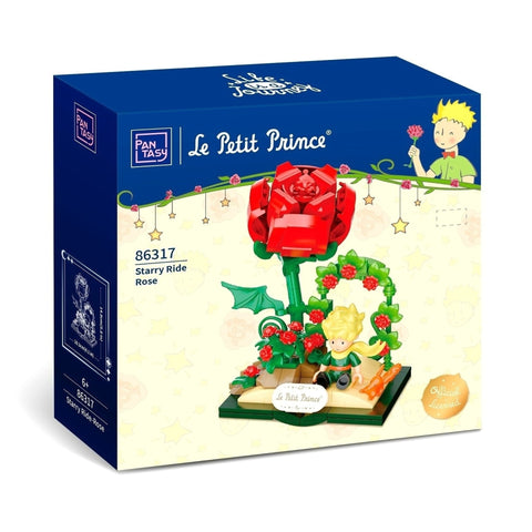 The Little Prince Starry Ride Rose Building Set