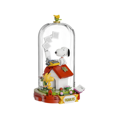 Snoopy Red Doghouse Daydream Construction Set