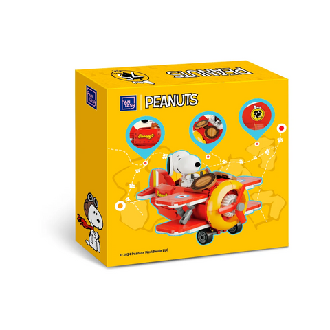 Snoopy Biplane Building Set