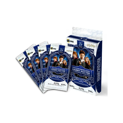 KAKAWOW AURA Harry Potter 25th Anniversary Trading Cards Blaster Box 7 Packs