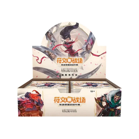 Riftbound LoL TCG Set 02 Spiritforged Jumbo Booster Box 12 Packs Chinese