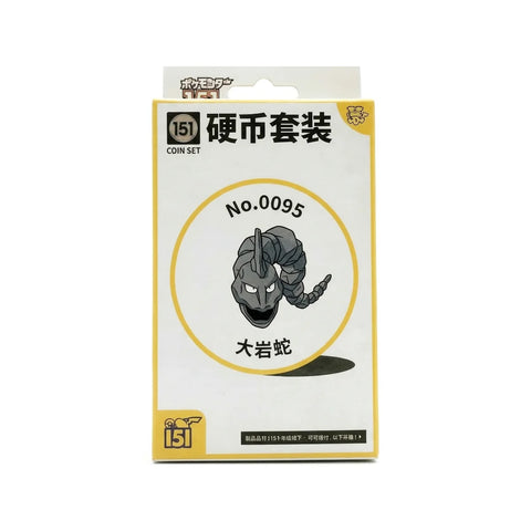Pokémon TCG Collect 151 Coin Set Onix Simplified Chinese Booster Box