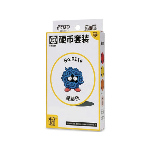 Pokemon TCG 151 Collect Gathering Coin Set Tangela Simplified Chinese