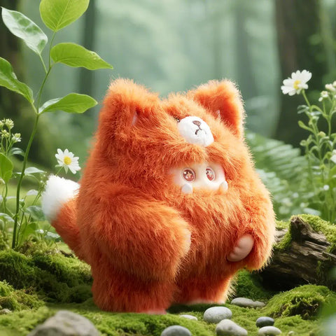 OHKU Giggle Monster Furry Forest Mystery Blind Box 13cm Plush Toy Figure