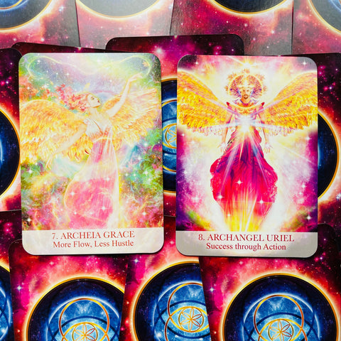 Female Archangels Oracle Cards Deck & Guidebook by Calista Findhorn