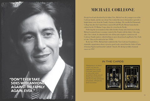 The Godfather Tarot Deck 78 Cards & Guidebook Corleone Becker & Meyer