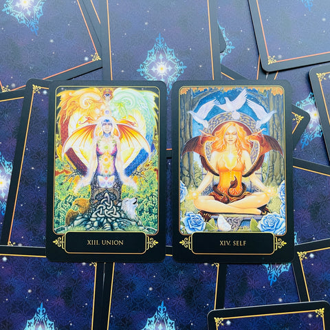 Dreams of Gaia Tarot Deck 78 Cards with Guidebook by Blue Angel