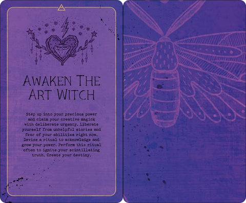 Art Magick Cards Inspiration Deck for Witches 45 Cards & Guidebook