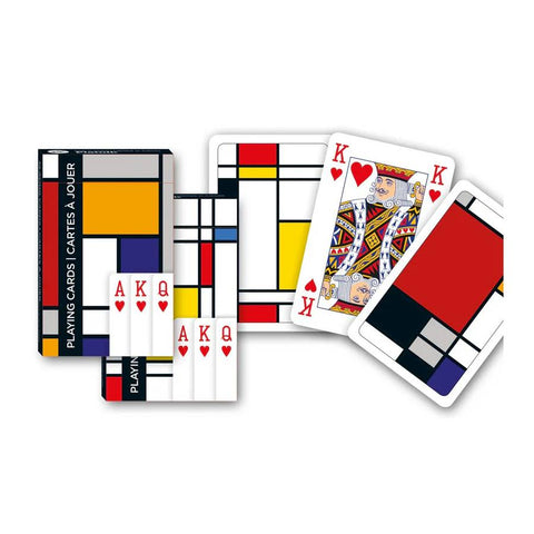 Piatnik Squares Bridge Size Playing Card Deck 55 Count Made in Austria
