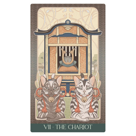 Japanese Art Nouveau Tarot Deck 78 Cards with Guidebook by Lo Scarabeo