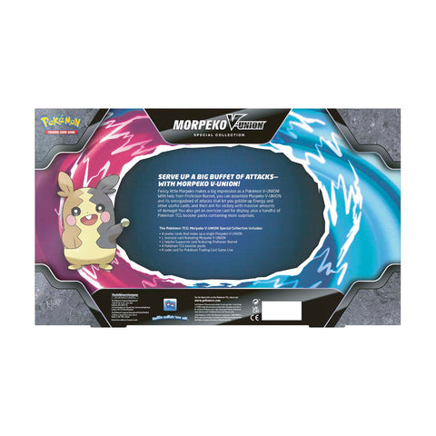 Pokemon TCG Morpeko V-UNION Special Collection Box, 4 Booster Packs EN