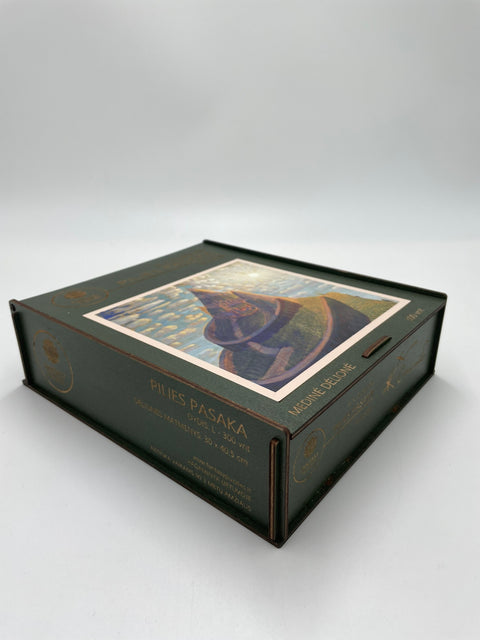 M.K. Ciurlionis Tale of the Castle 150pc Wooden Jigsaw Puzzle M