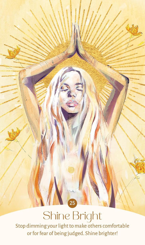 Golden Keys of Gaia Oracle Cards Deck & Guidebook Blue Angel