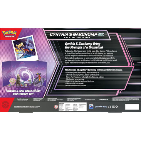 Pokemon TCG: Cynthia's Garchomp Ex Premium Collection Box