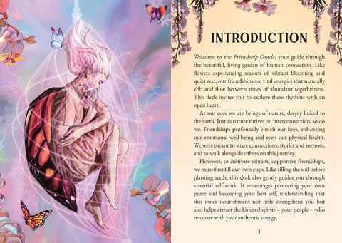 Friendship Oracle Cards Deck 36-Card Set with Guidebook, Rockpool Publishing