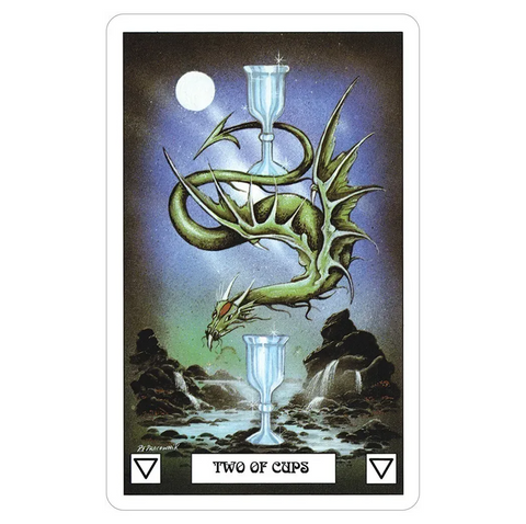 Dragon Tarot Card Deck 78 Cards by Terry Donaldson US Games Systems New