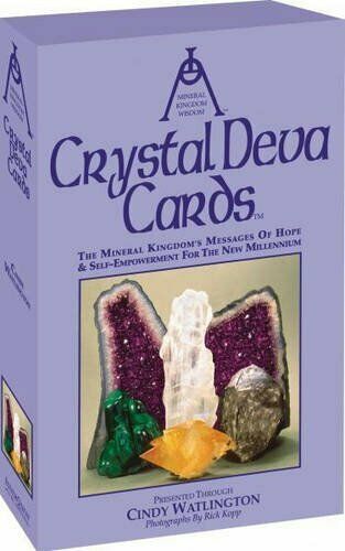Crystal Deva Cards Deck Book Messages Cindy Watlington World Tree Press