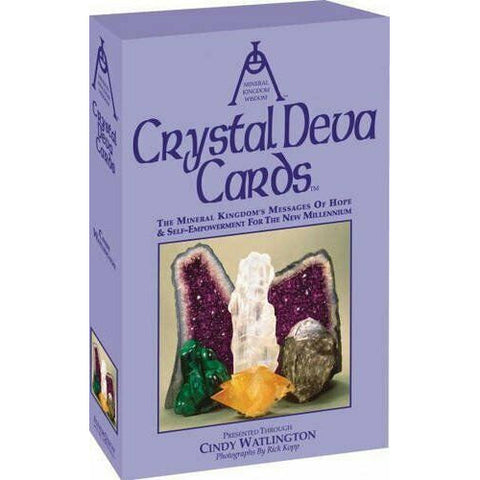 Crystal Deva Cards Deck Book Messages Cindy Watlington World Tree Press