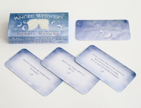 Angel Whispers Affirmation Cards Deck 40 Card Set by U.S. Games Systems