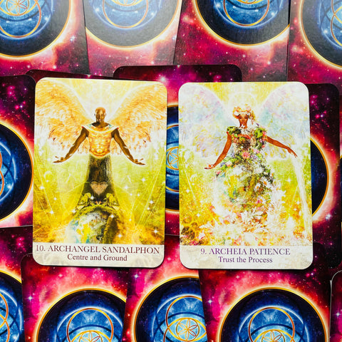 Female Archangels Oracle Cards Deck & Guidebook by Calista Findhorn