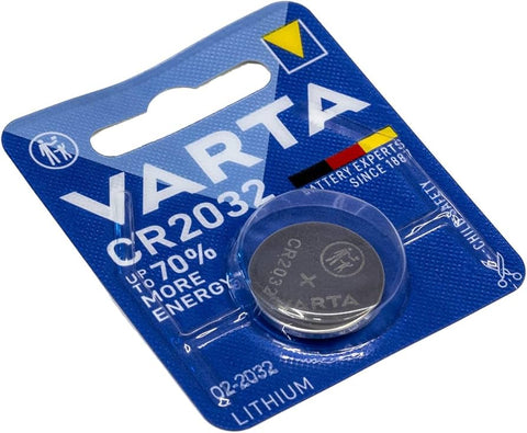 VARTA CR2032 3V Lithium Coin Cell Button Battery DL2032 E-CR2032