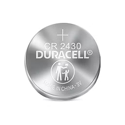 4x Duracell CR2430 3V Lithium Coin Cell Batteries DL2430 ECR2430