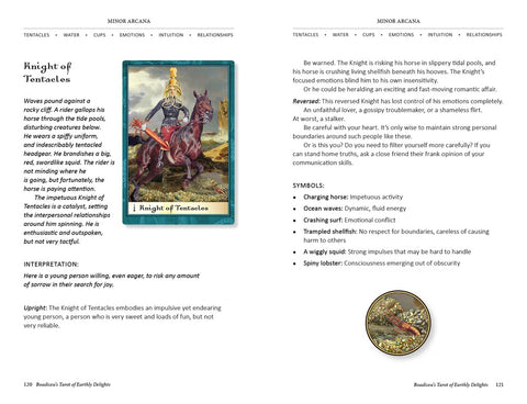 Boadicea's Tarot of Earthly Delights 80-Card Deck & Guidebook