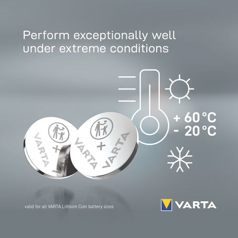 Varta CR2450 3V Lithium Coin Cell Button Battery 560mAh