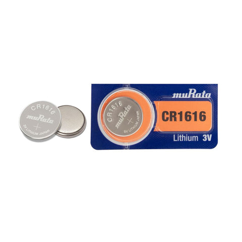 10x Murata CR1616 3V Lithium Coin Cell Batteries