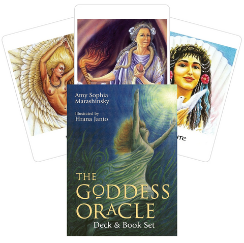 The Goddess Oracle Cards Deck & Guidebook Set by US Games Systems