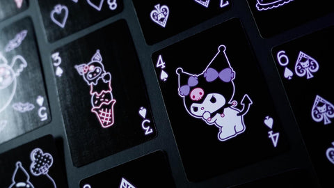 Bicycle Kuromi Sanrio Official Playing Cards Deck Poker Size Black