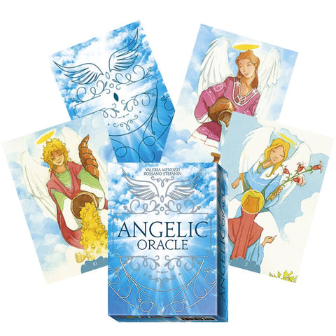 Angelic Oracle Card Deck Lo Scarabeo 32 Cards with Guidebook New Sealed