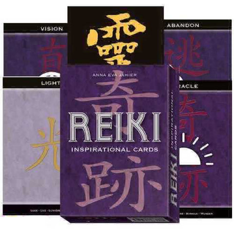 Reiki Oracle Cards Deck by Lo Scarabeo 22 Card Meditation Tool