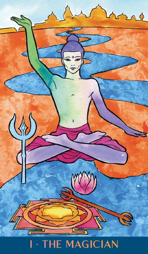 Yoga Tarot Cards Deck Filadoro & Farina Self-Knowledge Wisdom Lo Scarabeo