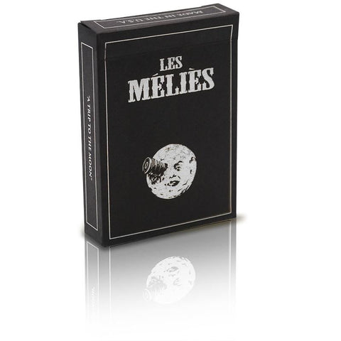 Les Melies Silver Limited Edition Playing Cards Silver Foil Poker Deck