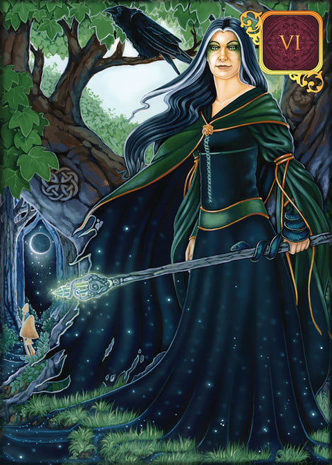Pocket Dreams of Gaia Tarot Deck 81 Cards by Ravynne Phelan Blue Angel