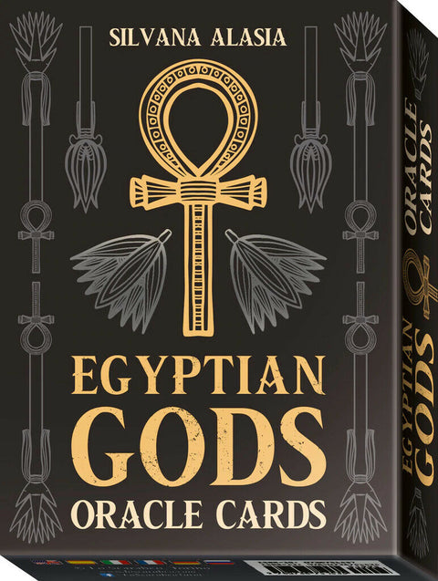 Egyptian Gods Oracle Cards Deck Lo Scarabeo 36 Cards Multilingual New