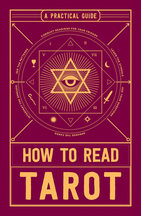 How to Read Tarot Guide Book by Adams Media Divination Card Reading