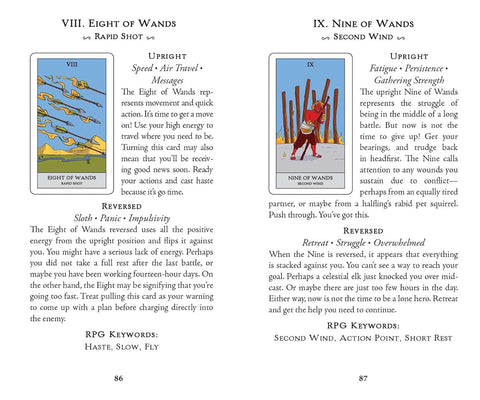 The Ultimate Rpg Tarot Deck Cards With Guidebook Simon & Schuster Ssch001