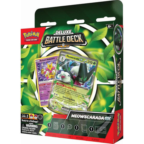 Pokemon TCG Deluxe Battle Deck Meowscarada ex 60-Card Deck English