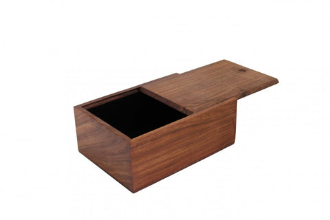 Italfama Acacia Wood Chess Piece Storage Box 25x10x7.5 cm Made in Italy