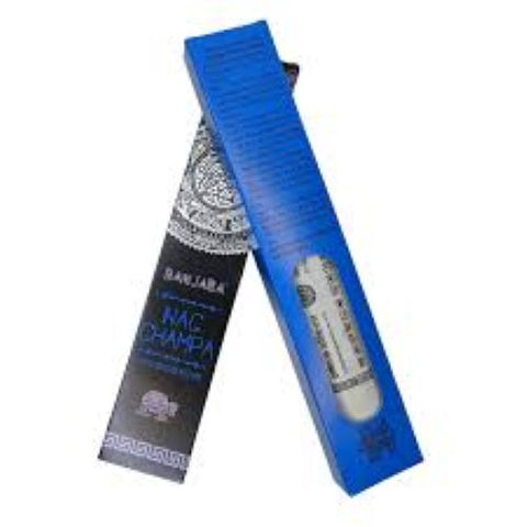 Banjara Tribal Smudge Incense Sticks – Nag Champa, 10 Pack, Made in Nepal