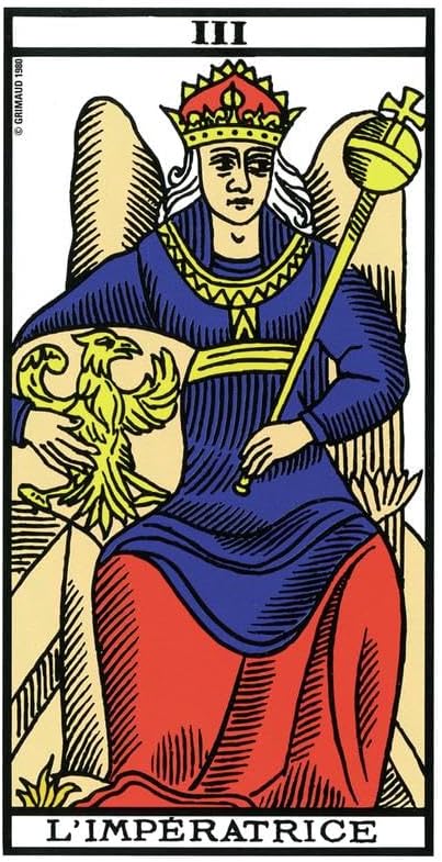 Tarot de Marseille French Edition Deck – Grimaud Cartomancie Cards