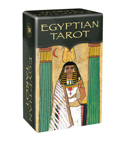 Egyptian Tarot Mini Deck Pocket Size 78 Cards Lo Scarabeo Italy New