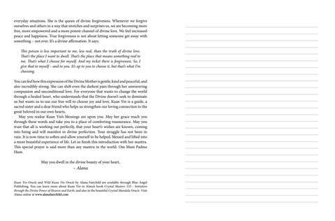 Kuan Yin Oracle Journal Writing Creative Notebook A. Fairchild Blue Angel Kyoj17