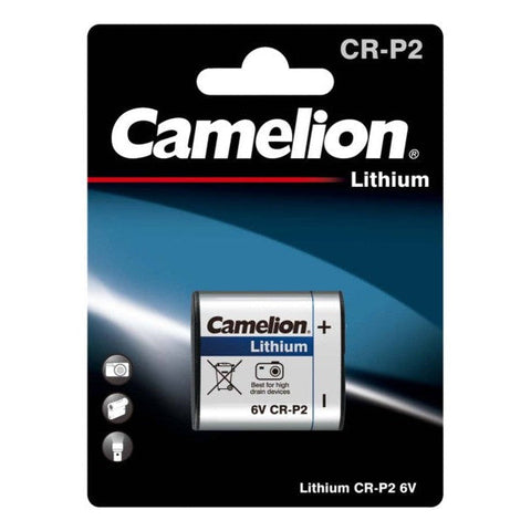 Camelion CR-P2 6V Lithium Photo Battery DL223 EL223AP Germany Made