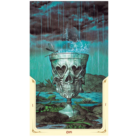 Santa Muerte Mini Tarot Cards Deck Lo Scarabeo Fabio Listrani Book Of Dead NEW